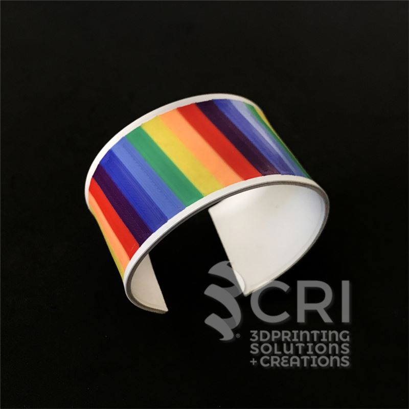 Bracciale Rainbow in stampa 3d